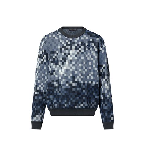 LV Lovers Damoflage Jacquard Pullover .